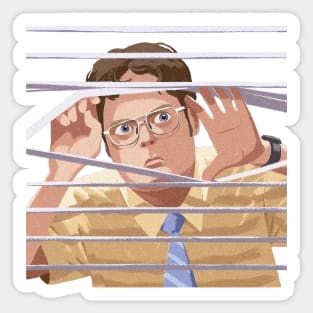 dwith schrut the office Sticker